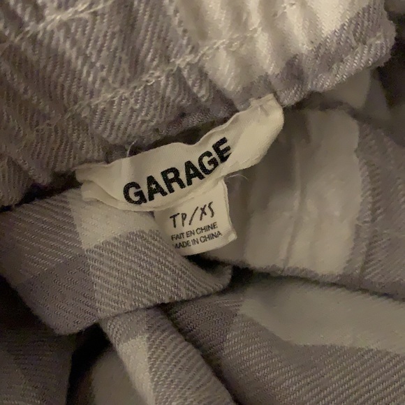 Garage + LaVieEnRose plaid flannel pj bottom pants bundle - Picture 2 of 5